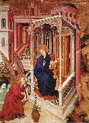 BROEDERLAM, Melchior The Annunciation qow painting